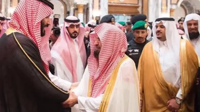 عبد الرحمن السديس ومحمد بن سلمان alarabtrend.com